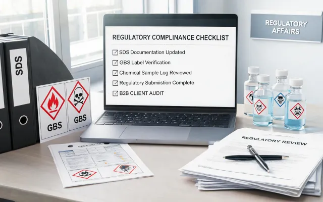 SDS compliance review table