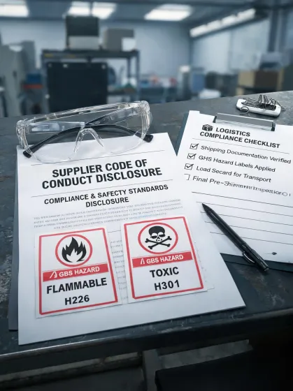Supplier conduct report cover